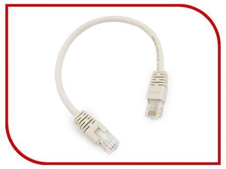 Сетевой кабель Gembird Cablexpert UTP cat.6 0.25m Blue PP6U-0.25M/B