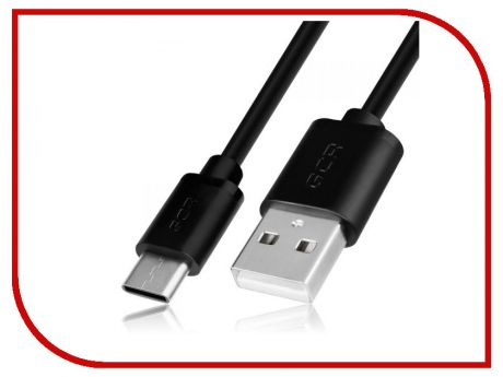 Аксессуар Greenconnect USB Type C - USB 2.0 0.3m Black GCR-UC1AM-BB2S-0.3m
