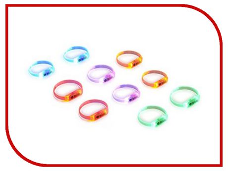 Светящиеся браслеты Hercules LED Wristbands 10шт 4780878