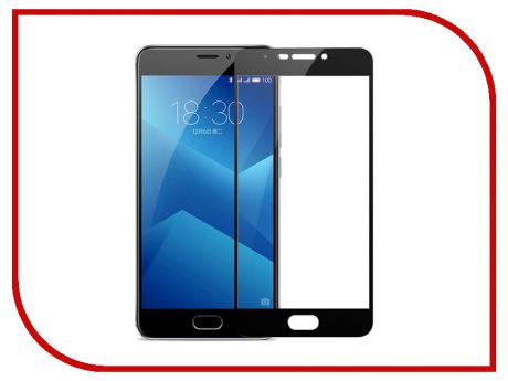 Аксессуар Защитное стекло для Meizu M6 5.2 Red Line Full Screen Tempered Glass Black УТ000014514