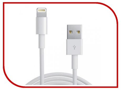 Аксессуар Gembird USB для iPhone 5 / 6 CC-USB-AP2MWP White