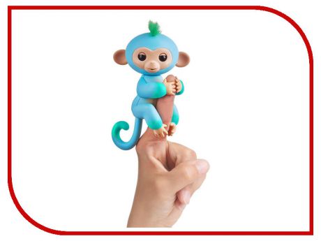 Игрушка WowWee Fingerlings Обезьянка Чарли Blue-Green 3723