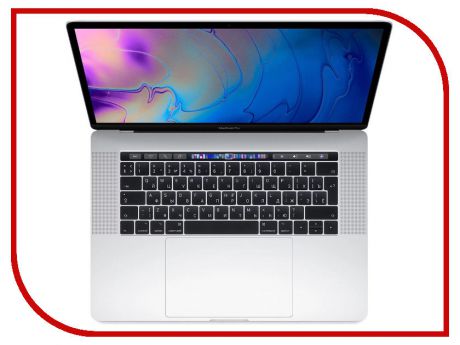 Ноутбук APPLE MacBook Pro 15 MR972RU/A Silver (Intel Core i7 2.6 GHz/16384Mb/512Gb SSD/AMD Radeon Pro 560X 4096Mb/Wi-Fi/Cam/15/Mac OS)