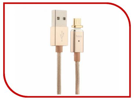 Аксессуар HOCO U16i USB - Lightning Magnetic Adsorption Gold