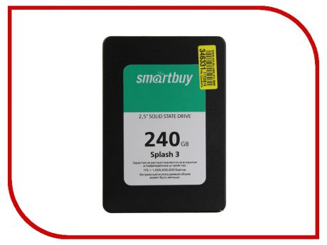 Жесткий диск SmartBuy Splash 3 240 GB (SB240GB-SPLH3-25SAT3)