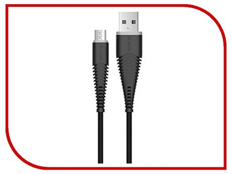 Аксессуар Devia Fish 1 Flexible Micro USB 1.5m Black 22321