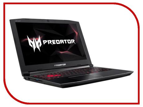 Ноутбук Acer Predator Helios 300 PH315-51-58AX Black NH.Q3FER.004 (Intel Core i5-8300H 2.3 GHz/16384Mb/1000Gb+128Gb SSD/nVidia GeForce GTX 1060 6144Mb/Wi-Fi/Bluetooth/Cam/15.6/1920x1080/Linux)