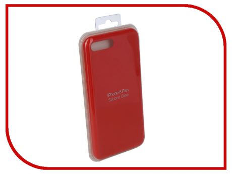 Аксессуар Чехол Innovation Silicone Case для APPLE iPhone 7 Plus/8 Plus Bright Red 10628