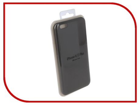 Аксессуар Чехол Innovation Silicone Case для APPLE iPhone 6/6S Black 10268