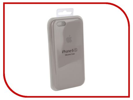 Аксессуар Чехол Innovation Silicone Case для APPLE iPhone 6/6S Light Grey 10258