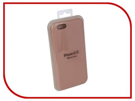 Аксессуар Чехол Innovation Silicone Case для APPLE iPhone 6/6S Pink 10263