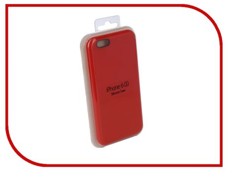 Аксессуар Чехол Innovation Silicone Case для APPLE iPhone 6/6S Red 10262