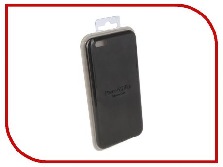 Аксессуар Чехол Innovation Silicone Case для APPLE iPhone 6/6S Plus Black 10253