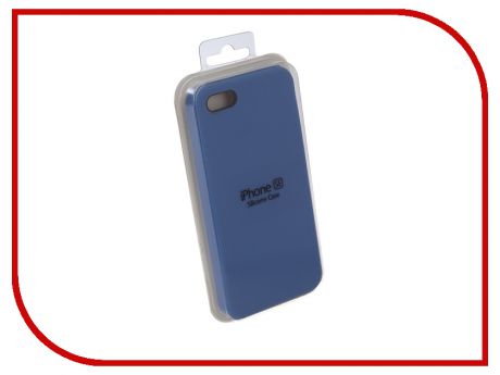 Аксессуар Чехол Innovation Silicone Case для APPLE iPhone 5G/5S/5SE Light Blue 10612
