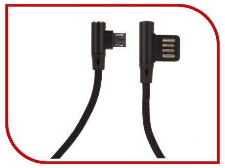 Аксессуар Red Line Fit USB - MicroUSB Black УТ000015523