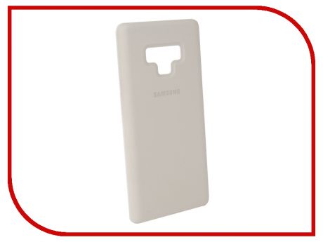 Аксессуар Чехол-накладка Samsung Galaxy Note 9 Silicone Cover White EF-PN960TWEGRU