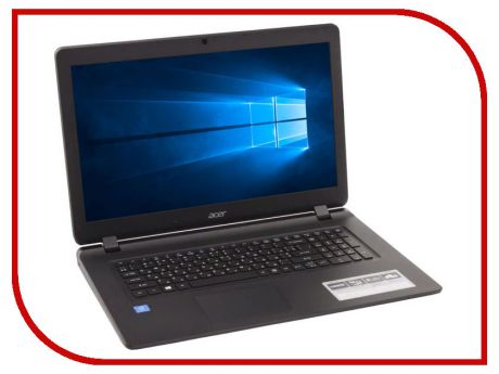 Ноутбук Acer Aspire ES1-732-C1LN Black NX.GH4ER.014 (Intel Celeron N3350 1.1 GHz/4096Mb/500Gb/Intel HD Graphics/Wi-Fi/Bluetooth/Cam/17.3/1600x900/Windows 10 Home 64-bit)