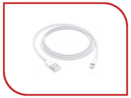 Аксессуар APPLE Lightning to USB Cable 1.0m MQUE2ZM/A