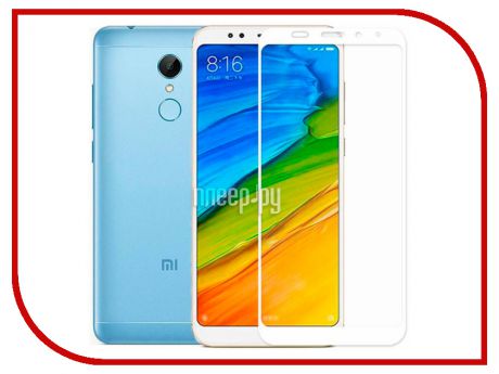 Аксессуар Защитное стекло для Xiaomi Redmi 5 Plus Innovation 2D Full Glue Cover White 12342