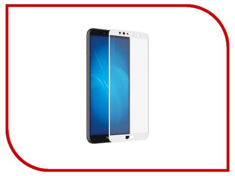 Аксессуар Закаленное стекло для Huawei Honor 7A / Y5 2018 / Y5 Prime 2018 DF Full Screen hwColor-57 White