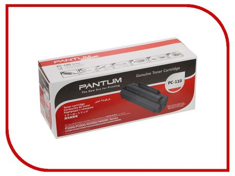 Картридж Pantum PC-110 Black для P1000/2000/P2050/5000/5005/6000/6005 1500стр