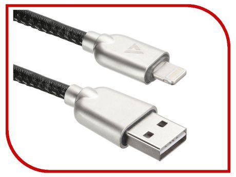 Аксессуар ACD Allure Lightning - USB A 1.0m Black ACD-U926-P5B