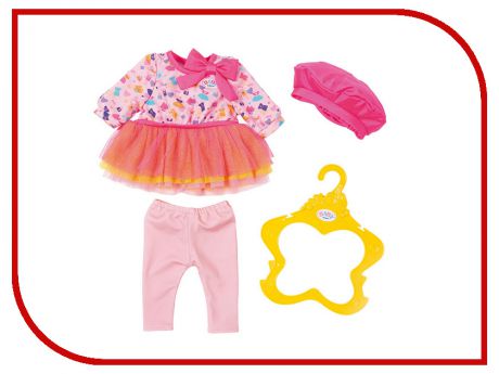 Одежда для куклы Zapf Creation Baby Born В погоне за модой 824-528