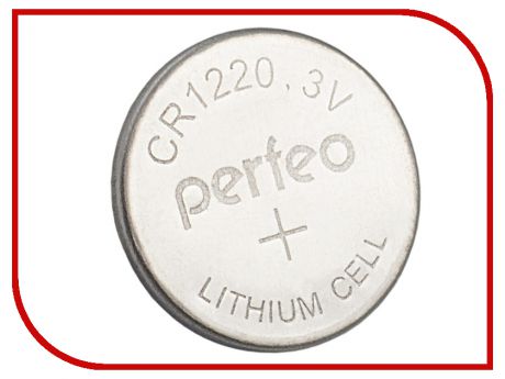 Батарейка Perfeo CR1220/5BL Lithium Cell (5 штук)