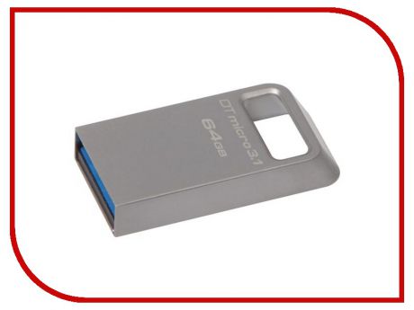 USB Flash Drive 64Gb - Kingston DataTraveler Micro USB 3.1 DTMC3/64Gb