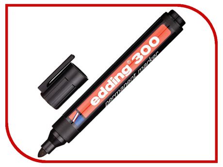 Маркер Edding E-300/1 1.5-3mm Black