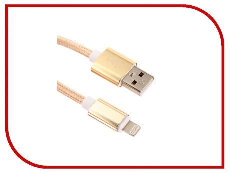 Аксессуар Red Line USB – Lightning 8-pin 2m Gold УТ000014154