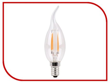 Лампочка Sparkled Filament E14 CA35 6W 200-240V PF0.8 2700K LLF35-6E-27-T