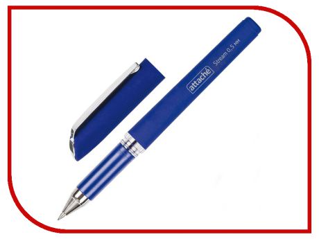 Ручка гелевая Attache Stream Blue 258072