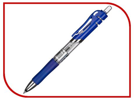 Ручка гелевая Attache Hammer Blue-Transparent 613144