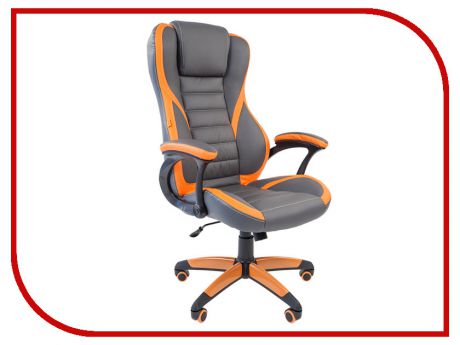 Компьютерное кресло Chairman Game 22 Grey-Orange 00-07019435