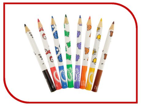 Карандаши цветные Crayola 8 цветов для малышей 3678