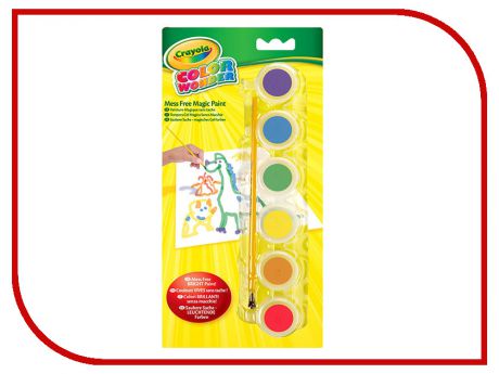 Краски Crayola 6 цветов 75-0220