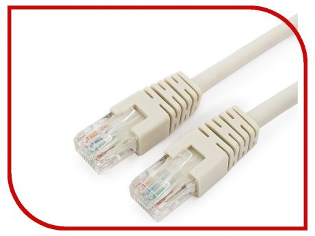 Сетевой кабель Gembird Cablexpert UTP 1.5m Gray PP10-1.5M