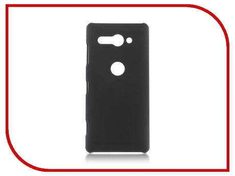 Аксессуар Чехол для Sony Xperia XZ2 Compact BROSCO Black XZ2C-SOFTTOUCH-BLACK