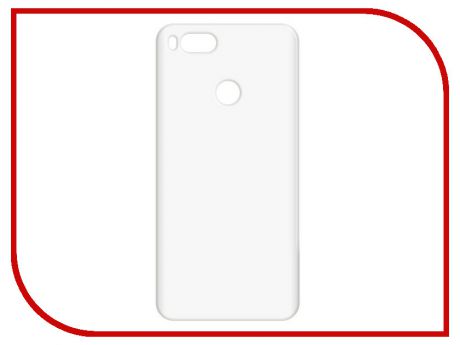 Аксессуар Чехол-накладка для Xiaomi Mi A1 Krutoff TPU Transparent 11968