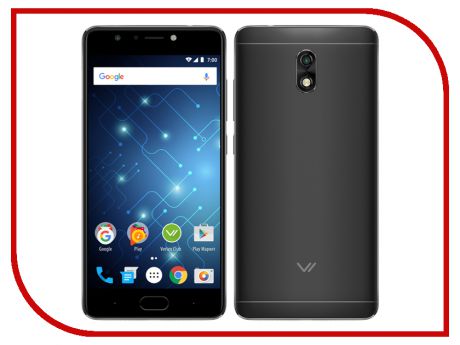 Сотовый телефон Vertex Impress Play LTE Black