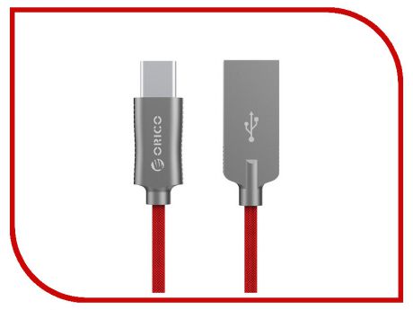 Аксессуар Orico HCU-10 USB Type A - USB Type C Red