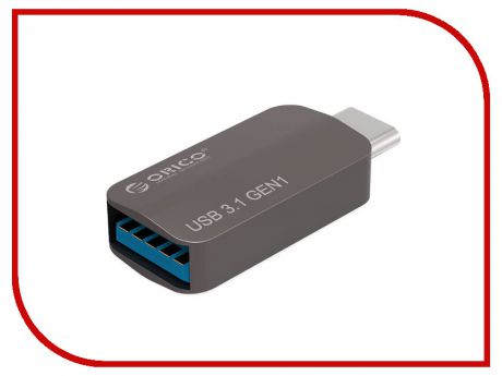 Аксессуар Orico USB 3.1 A - USB Type-C CTA2 Grey