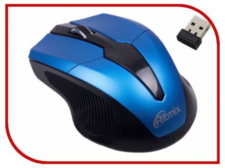 Мышь Ritmix RMW-560 Black-Blue