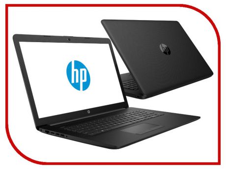Ноутбук HP 17-by0000ur 4JU92EA Jet Black (Intel Celeron N4000 1.1 GHz/4096Mb/500Gb/DVD-RW/Intel HD Graphics/Wi-Fi/Cam/17.3/1600x900/DOS)
