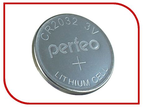 Батарейка Perfeo CR2032/1BL Lithium Cell (1 штука)
