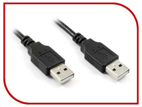 Аксессуар Greenconnect Premium USB 2.0 AM-AM Black GCR-UM2M-BB2S-5.0m