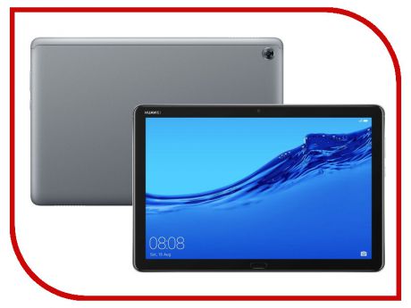 Планшет Huawei MediaPad M5 Lite 10 32Gb BAH2-W19 Space Gray 53010DKA (Kirin 659 2.4GHz/3072Mb/32Gb/Wi-Fi/Bluetooth/Cam/10.1/1920x1200/Android)