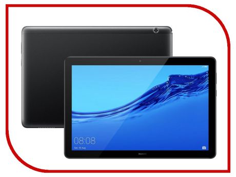 Планшет Huawei MediaPad T5 10 LTE 16Gb AGS2-L09 Black 53010DLM (Kirin 659 2.36GHz/2048Mb/16Gb/LTE/Wi-Fi/Bluetooth/Cam/10.1/1920x1200/Android)