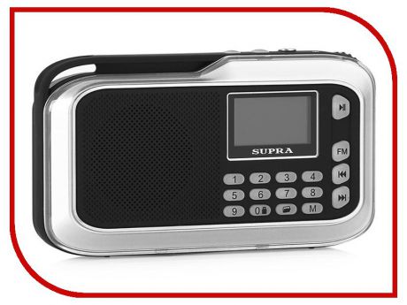 Радиоприемник SUPRA PAS-3909 Silver